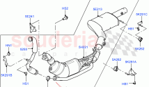 Front Exhaust System (3.0 V6 D Gen2 Mono Turbo, EU6 + DPF Emissions, LEV 160, Japa&hellip;