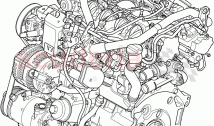 Engine Assy Fully Dressed (2.2L CR DI 16V Diesel, 2.2L DOHC EFI TC DW12)