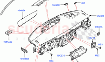 Instrument Panel (Upper, External Components) (Halewood (UK), Head Up Display)