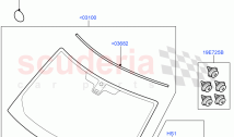 Windscreen/Inside Rear View Mirror ((V) FROMAA000001)