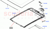 Sliding Roof Mechanism And Controls (Sunroof Frame) (With Roof Conversion-Panorama&hellip;