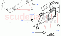 Side Trim (Luggage Compartment) (3 Door, Halewood (UK), 5 Door)