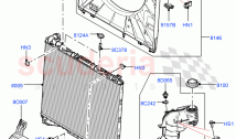 Radiator/Coolant Overflow Container (Solihull Plant Build, Main Unit) (3.0L DOHC G&hellip;