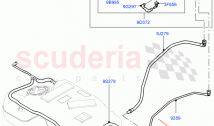 Fuel Lines (Rear) (2.0L I4 Mid DOHC AJ200 Petrol, (+) 