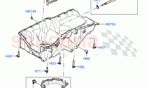 Oil Pan/Oil Level Indicator (3.0L AJ20P6 Petrol High, 3.0L AJ20P6 Petrol PHEV)