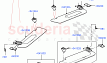 Headlining And Sun Visors (Interior Trim - Morzine)