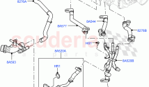 Cooling System Pipes And Hoses (Intercooler) (3.0L AJ20D6 Diesel High, 8 Speed Aut&hellip;