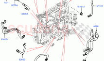 Cooling System Pipes And Hoses (Nitra Plant Build) (2.0L AJ200P Hi PHEV, Less Engi&hellip;