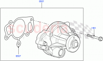 Water Pump (AJ Petrol 4.2 V8 Supercharged)