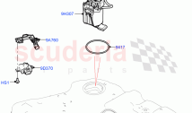 Fuel Pump And Sender Unit (3.0L AJ20P6 Petrol High, 3.0L AJ20P6 Petrol PHEV)