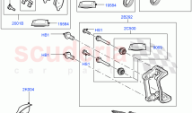 Front Brake Discs And Calipers (3.0L 24V DOHC V6 TC Diesel, 5.0L OHC SGDI NA V8 Pe&hellip;