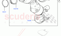 Front Exhaust System (2.0L I4 Mid DOHC AJ200 Petrol, SULEV Requirements, 2.0L I4 H&hellip;