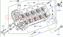 Cylinder Head (LH) (3.6L V8 32V DOHC EFi Diesel Lion) ((V) FROMAA000001)