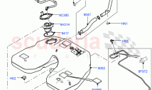 Fuel Tank & Related Parts (5.0L OHC SGDI SC V8 Petrol - AJ133, 5.0L P AJ133 DOHC C&hellip;