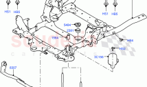 Front Cross Member & Stabilizer Bar (Crossmember) (2.0L I4 DSL HIGH DOHC AJ200, 2.&hellip;