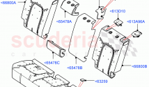 Rear Seat Pads/Valances & Heating (Pads/Valances) (Rr Seat 40/20/40 Fixed Cushion)