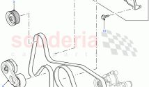 Pulleys And Drive Belts (2.4L Duratorq-TDCi HPCR (140PS) -Puma, Less Air Condition&hellip;
