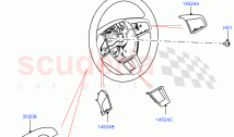 Steering Wheel (Dynamic Pack) (Halewood (UK), Sport/Leather Steering Wheel) ((V) F&hellip;