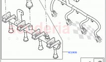 Fuel Injectors And Pipes (2.0L I4 High DOHC AJ200 Petrol, 2.0L I4 Mid DOHC AJ200 P&hellip;
