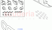 Body Dress Up Kits - Front (With Bumper Protection Moulding, Accessory)