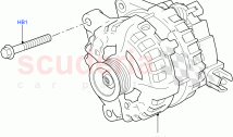 Alternator And Mountings (2.0L AJ21D4 Diesel Mid, Less Electric Engine Battery, 2.&hellip;