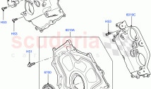 Timing Gear Covers (5.0L OHC SGDI NA V8 Petrol - AJ133) ((V) FROMAA000001)