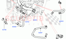 Cooling System Pipes And Hoses (Nitra Plant Build) (2.0L I4 DSL HIGH DOHC AJ200, W&hellip;