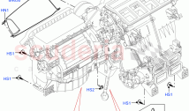 Heater/Air Cond.External Components (Main Unit, Solihull Plant Build) ((V) FROMHA0&hellip;