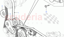 Pulleys And Drive Belts (2.2L 16V TC I4 DSL 122PS PUMA, With Manual Air Conditioni&hellip;