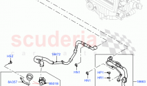 Heater Hoses (4.4 V8 Turbo Petrol (NC10), Less Heater, With Air Conditioning - Fro&hellip;
