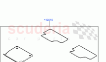 Floor Trim (Abbey Road LE) (Halewood (UK), Front Floor Mat - Red Nubuck Edge) ((V)&hellip;