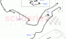 Fuel Lines (Rear, Nitra Plant Build) (2.0L I4 High DOHC AJ200 Petrol, Pet Tank Wit&hellip;