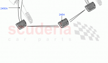 Brake And Clutch Controls (9 Speed Auto AWD, Halewood (UK), 9 Speed Auto Trans 9HP&hellip;