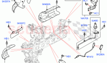 Turbocharger (Turbocharger Related Parts) (3.0L AJ20D6 Diesel High) ((V) FROMLA000&hellip;