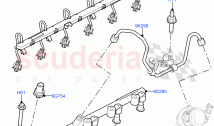 Fuel Injectors And Pipes (Nitra Plant Build) (3.0L AJ20P6 Petrol High) ((V) FROML2&hellip;
