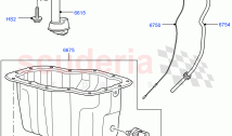 Oil Pan/Oil Level Indicator (Lion Diesel 2.7 V6 (140KW)) ((V) TO9A999999)