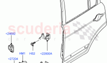 Rear Doors, Hinges & Weatherstrips (Door And Fixings) ((V) FROMAA000001)