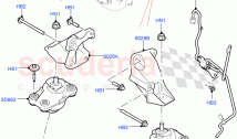 Engine Mounting (2.0L I4 DSL HIGH DOHC AJ200) ((V) FROMHA000001)