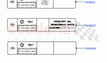 Labels (Solihull Plant Build, Air Conditioning) ((V) FROMHA000001)