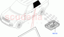 Rear Door Glass And Window Controls (Armoured) ((V) FROMEA000001)