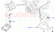 Engine Mounting (5.0L OHC SGDI NA V8 Petrol - AJ133, 3.0L DOHC GDI SC V6 PETROL, 5&hellip;