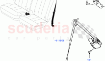 Rear Seat Belts (With Third Row Power Folding Seat)