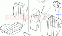 Rear Seat Covers (Semi Aniline Leather Perf, Heated/Cooled Front - Heated Rear) ((&hellip;