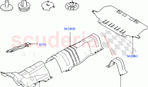 Splash And Heat Shields (Heat Shield) (2.0L I4 DSL MID DOHC AJ200, Halewood (UK), &hellip;