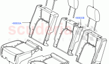 Rear Seat Covers (Landmark Limited Edition, With 35/30/35 Split Fold Rear Seat) ((&hellip;