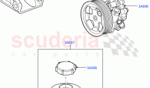 Power Steering Pump Mounting (3.0L 24V DOHC V6 TC Diesel) ((V) FROMAA000001)