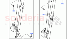 Front Seat Belts (3 Door, Halewood (UK), 5 Door)