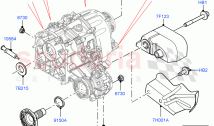 Transfer Drive Components (With 2 Spd Trans Case With Ctl Trac)
