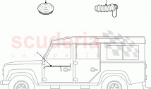 Harness-Door Front ((V) FROM7A000001)