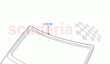 Windscreen/Inside Rear View Mirror (With B6 Level Armouring) ((V) FROMAA000001)